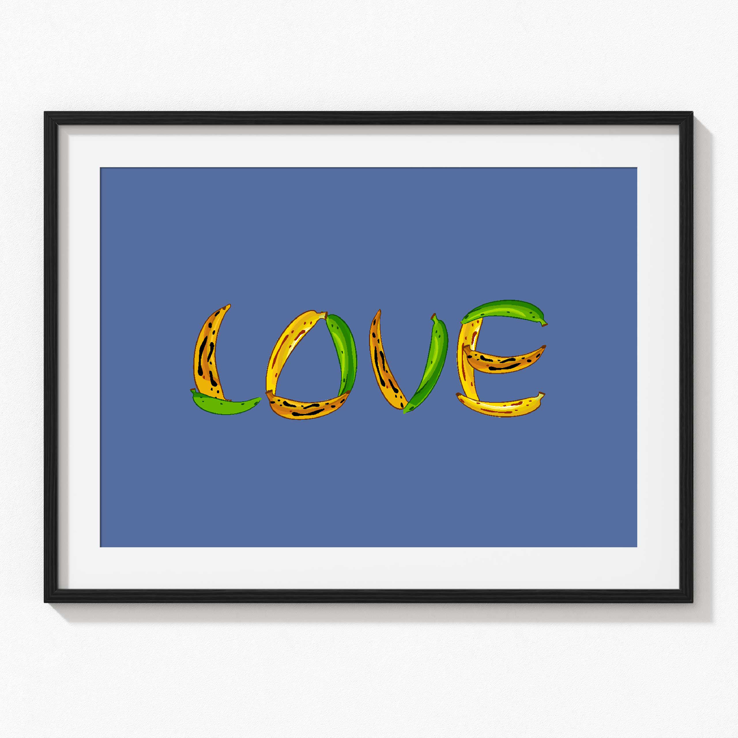 LOVE PLANTAIN WALL PRINT