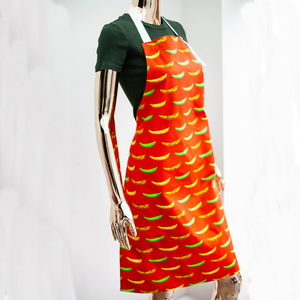 APRON PLANTAIN RED